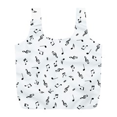 Music Tones Light Full Print Recycle Bags (l)  by jumpercat