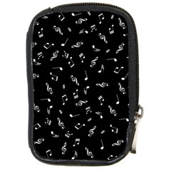 Music Tones Black Compact Camera Cases