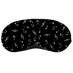 Music Tones Black Sleeping Masks by jumpercat