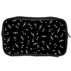 Music Tones Black Toiletries Bags 2-side by jumpercat