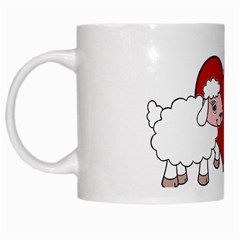 Valentines Day - Sheep  White Mugs by Valentinaart