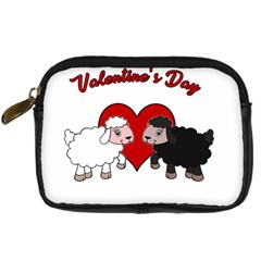 Valentines Day - Sheep  Digital Camera Cases by Valentinaart