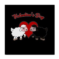 Valentines Day - Sheep  Tile Coasters by Valentinaart