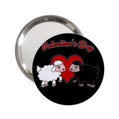 Valentines Day - Sheep  2 25  Handbag Mirrors by Valentinaart