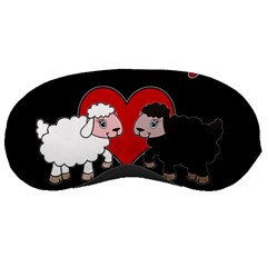 Valentines Day - Sheep  Sleeping Masks by Valentinaart