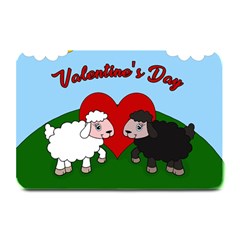 Valentines Day - Sheep  Plate Mats by Valentinaart