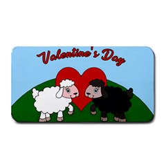 Valentines Day - Sheep  Medium Bar Mats by Valentinaart