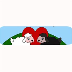 Valentines Day - Sheep  Large Bar Mats