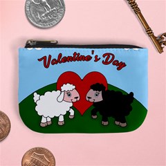 Valentines Day - Sheep  Mini Coin Purses by Valentinaart