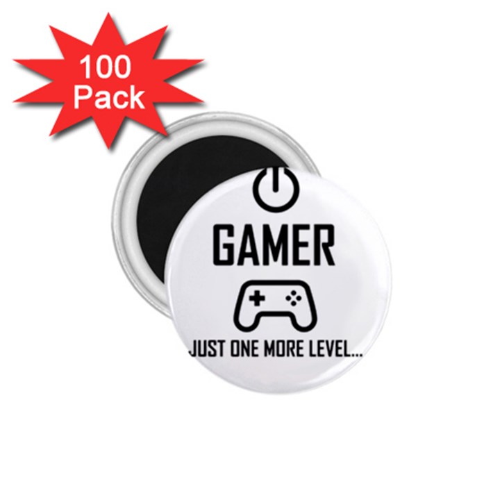 Gamer 1.75  Magnets (100 pack) 