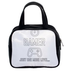 Gamer Classic Handbags (2 Sides) by Valentinaart