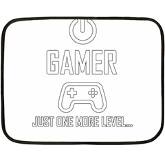 Gamer Double Sided Fleece Blanket (mini)  by Valentinaart