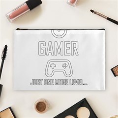 Gamer Cosmetic Bag (large)  by Valentinaart