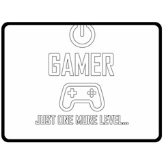 Gamer Fleece Blanket (large)  by Valentinaart