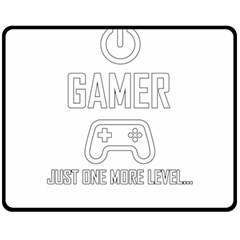 Gamer Fleece Blanket (medium)  by Valentinaart