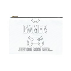 Gamer Cosmetic Bag (large)  by Valentinaart