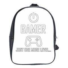 Gamer School Bag (large) by Valentinaart