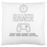 Gamer Large Cushion Case (One Side) Front