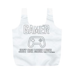 Gamer Full Print Recycle Bags (m)  by Valentinaart