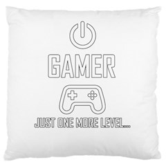 Gamer Standard Flano Cushion Case (two Sides) by Valentinaart