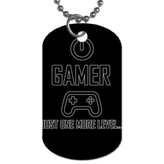 Gamer Dog Tag (two Sides) by Valentinaart