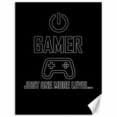 Gamer Canvas 12  X 16   by Valentinaart