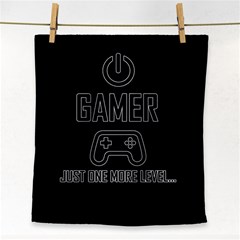 Gamer Face Towel by Valentinaart