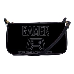 Gamer Shoulder Clutch Bags by Valentinaart