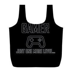 Gamer Full Print Recycle Bags (l)  by Valentinaart