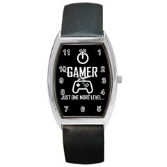 Gamer Barrel Style Metal Watch by Valentinaart