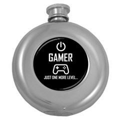 Gamer Round Hip Flask (5 Oz) by Valentinaart