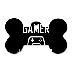 Gamer Dog Tag Bone (one Side) by Valentinaart