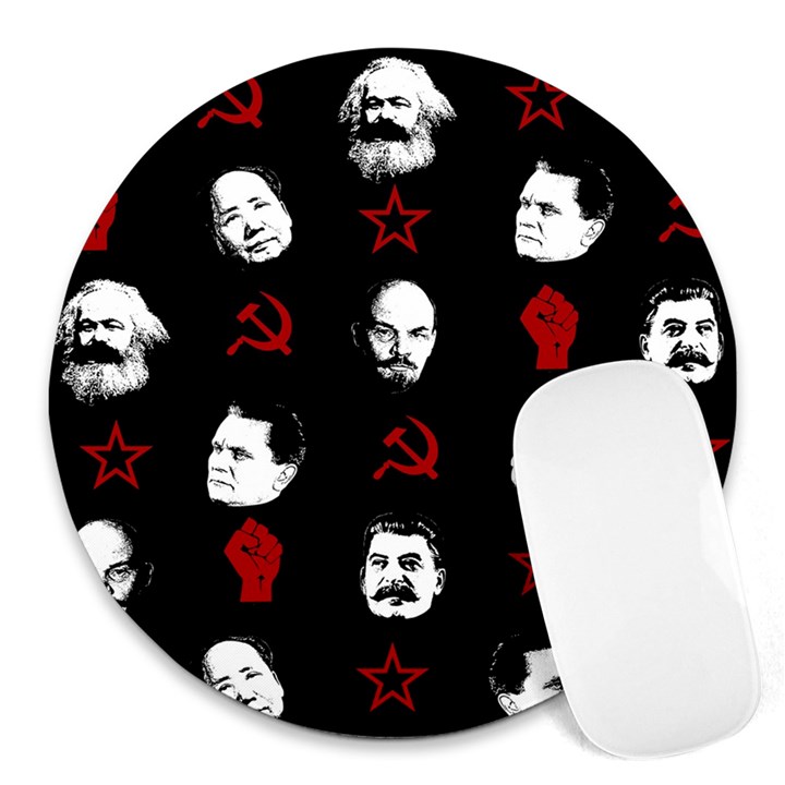 Communist Leaders Round Mousepads