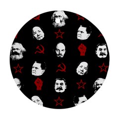 Communist Leaders Ornament (round) by Valentinaart