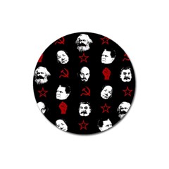 Communist Leaders Magnet 3  (round) by Valentinaart