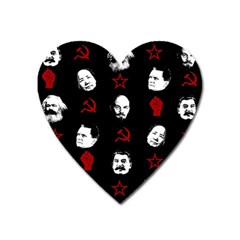 Communist Leaders Heart Magnet by Valentinaart