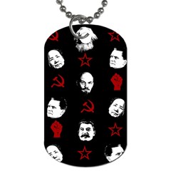 Communist Leaders Dog Tag (two Sides) by Valentinaart