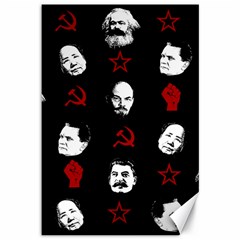 Communist Leaders Canvas 12  X 18   by Valentinaart