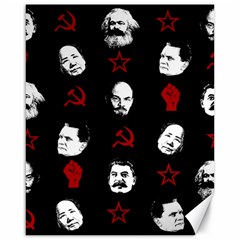 Communist Leaders Canvas 16  X 20   by Valentinaart