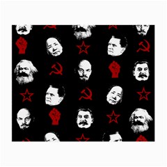 Communist Leaders Small Glasses Cloth (2-side) by Valentinaart