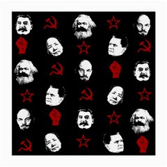 Communist Leaders Medium Glasses Cloth (2-side) by Valentinaart