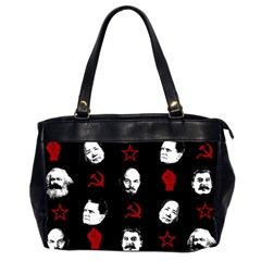 Communist Leaders Office Handbags (2 Sides)  by Valentinaart