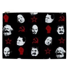 Communist Leaders Cosmetic Bag (xxl)  by Valentinaart