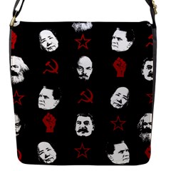 Communist Leaders Flap Messenger Bag (s) by Valentinaart