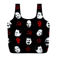 Communist Leaders Full Print Recycle Bags (l)  by Valentinaart