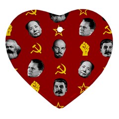 Communist Leaders Ornament (heart)