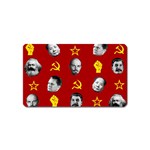 Communist Leaders Magnet (Name Card) Front