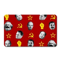 Communist Leaders Magnet (rectangular) by Valentinaart