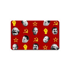 Communist Leaders Magnet (name Card) by Valentinaart