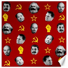 Communist Leaders Canvas 16  X 16   by Valentinaart